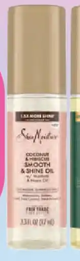 Priceline SheaMoisture Coconut & Hibiscus Smooth & Shine Oil offer