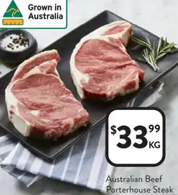Foodworks Australian Beef Porterhouse Steak offer