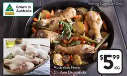 Foodworks Australian Fresh Chicken Drumsticks offer
