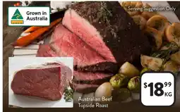 Foodworks Australian Beef Topside Roast offer