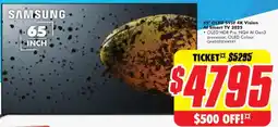 The Good Guys SAMSUNG 65" OLED S95F 4K Vision Al Smart TV 2025 offer