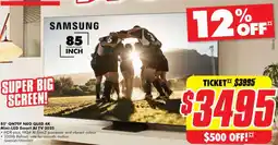 The Good Guys SAMSUNG 85" QN70F NEO QLED 4K Mini-LED Smart Al TV 2025 offer