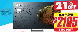 The Good Guys LG.. 65" QNED93A EVO Mini-LED AI UHD 4K Smart TV 2025 offer