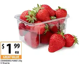 Supabarn Strawberries punnet offer
