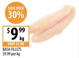 Supabarn Basa fillets offer