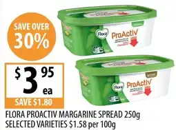 Supabarn Flora proactiv margarine spread offer