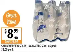 Supabarn San benedetto sparkling water offer