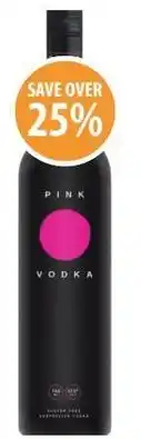 Supabarn Pink dot vodka offer