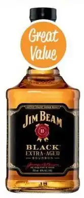 Supabarn Jim beam black label 40% offer