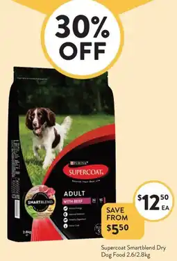 Foodworks Supercoat Smartblend Dry Dog Food offer