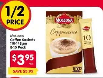 Spar Moccona Coffee Sachets offer