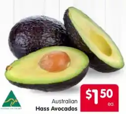 Spar Australian Hass Avocados offer
