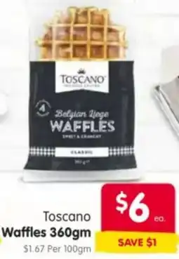 Spar Toscano Waffles offer