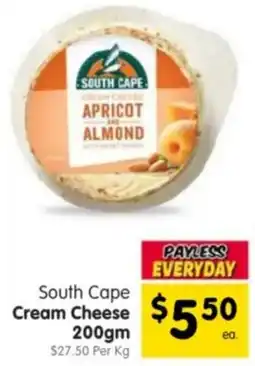 Spar South Cape Cream Cheese offer