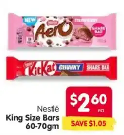Spar Nestlé King Size Bars offer
