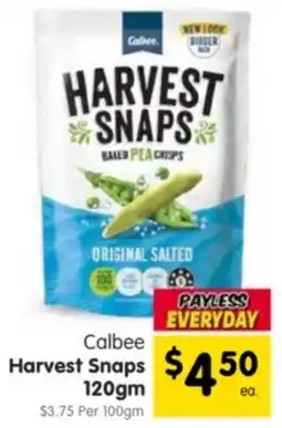 Spar Calbee Harvest Snaps offer