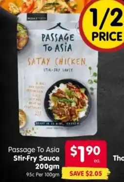 Spar Passage To Asia Stir-Fry Sauce offer