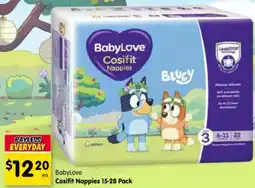 Spar BabyLove Cosifit Nappies offer