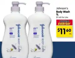 Spar Johnson's Body Wash offer