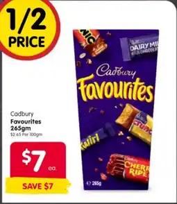 Spar Cadbury Favourites offer