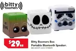 Harvey Norman Bitty Boomers Box Portable Bluetooth Speaker offer