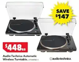 Harvey Norman Audio -Technica Automatic Wireless Turntable offer