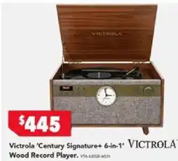 Harvey Norman Victrola 'Century Signature+ 6-in-1' Wood Record Player offer
