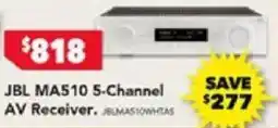 Harvey Norman JBL MA510 5-Channel AV Receiver offer