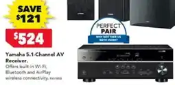 Harvey Norman Yamaha 5.1-Channel AV Receiver offer