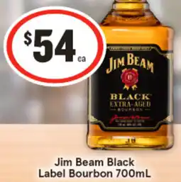 IGA Liquor Jim Beam Black Label Bourbon offer