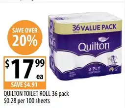 Supabarn Quilton toilet roll offer