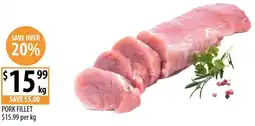 Supabarn Pork fillet offer