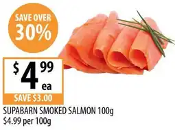 Supabarn Supabarn smoked salmon offer