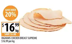 Supabarn Inghams chicken breast supreme offer