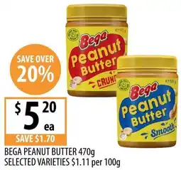 Supabarn Bega peanut butter offer