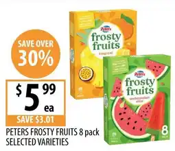 Supabarn Peters frosty fruits offer