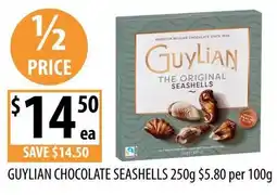 Supabarn Guylian Chocolate Seashells offer