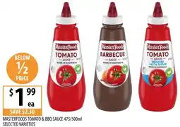 Supabarn Masterfoods tomato & bbq sauce offer