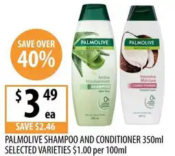 Supabarn Palmolive shampoo and conditioner offer