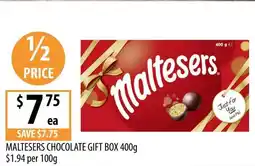 Supabarn Maltesers chocolate gift box offer
