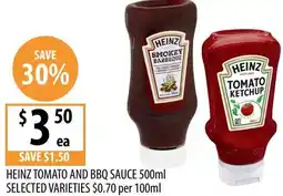 Supabarn Heinz tomato and bbq sauce offer