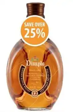 Supabarn Dimple 12 year old blended scotch whisky offer