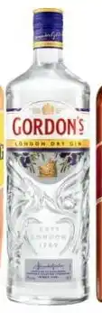 Supabarn Gordons london dry gin offer