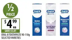 Supabarn Oral-b toothpaste offer