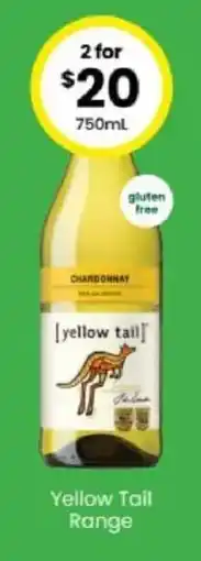 The Bottle O Yellow Tail Range offer