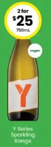 The Bottle O Y Series Sparkling Range offer