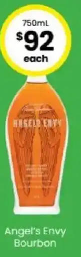 The Bottle O Angel's Envy Bourbon offer