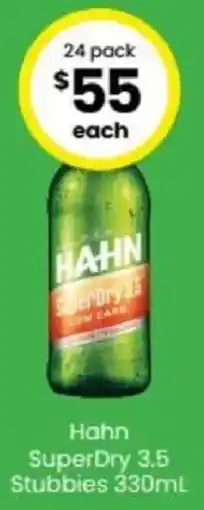 The Bottle O Hahn SuperDry 3.5 offer