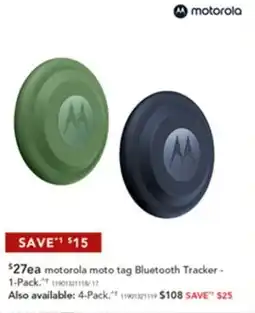 Harvey Norman motorola moto tag Bluetooth Tracker offer