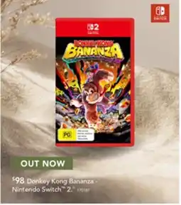 Harvey Norman Donkey Kong Bananza - Nintendo Switch offer